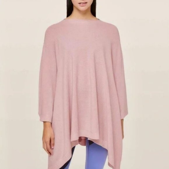 NWOT - Lululemon Divinity Scarf/Poncho/Cape - Pale Pink - OS - Picture 1 of 9